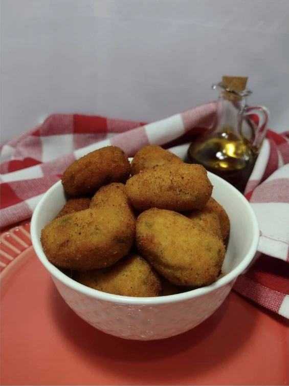 Bolinho de bacalhau — foto fornecida