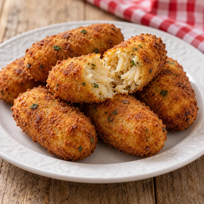Croquete de bacalhau