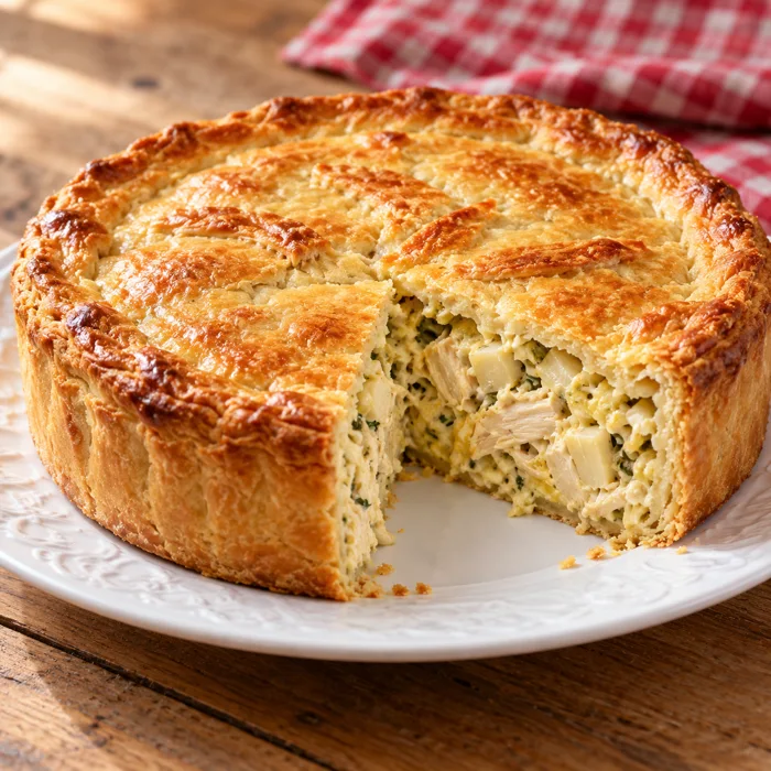 Torta de palmito