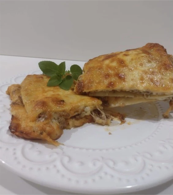 Lasanha napolitana — foto fornecida